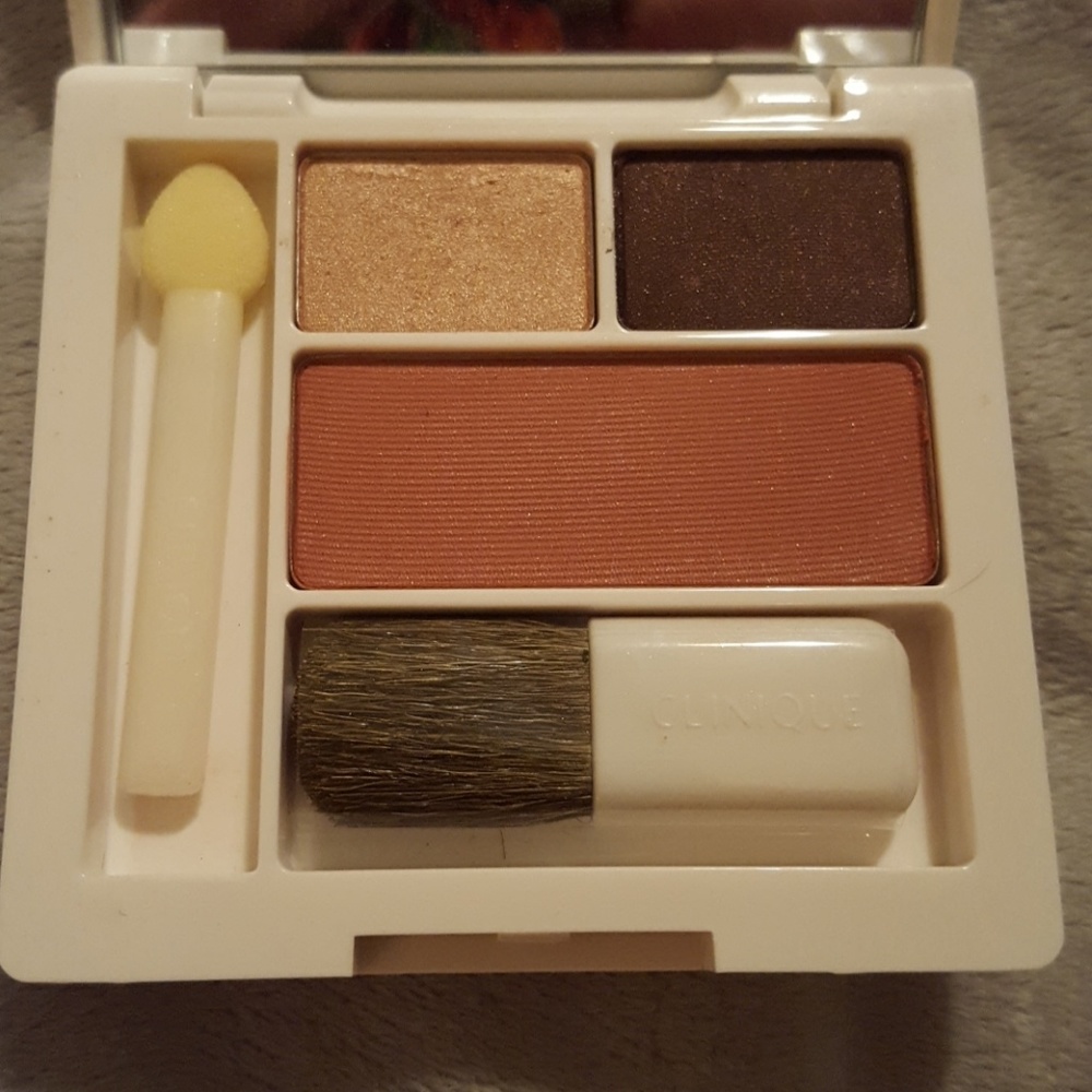 Clinique shadow duo, blusher + ipsy bag bundle